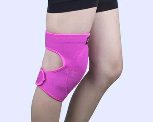 1Pc Elastic Thick Sponge Knee Pad - Pink