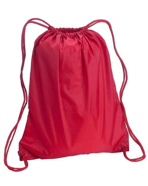 216 ct Drawstring Backpacks Sport Cinch Bags - LARGE - By Case