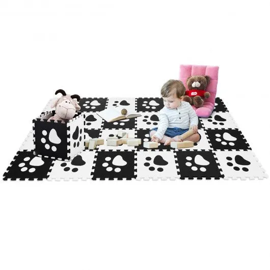 24 Pieces Baby Kids Carpet Puzzle Exercise Mat