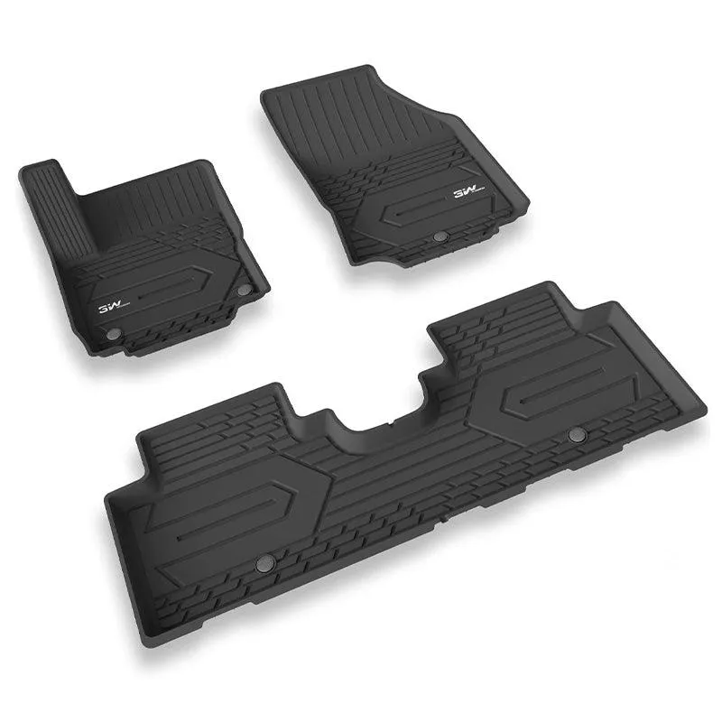 3W Chevy / Chevrolet Equinox / GMC Terrain 2018-2024 Custom Floor Mats TPE Material & All-Weather Protection