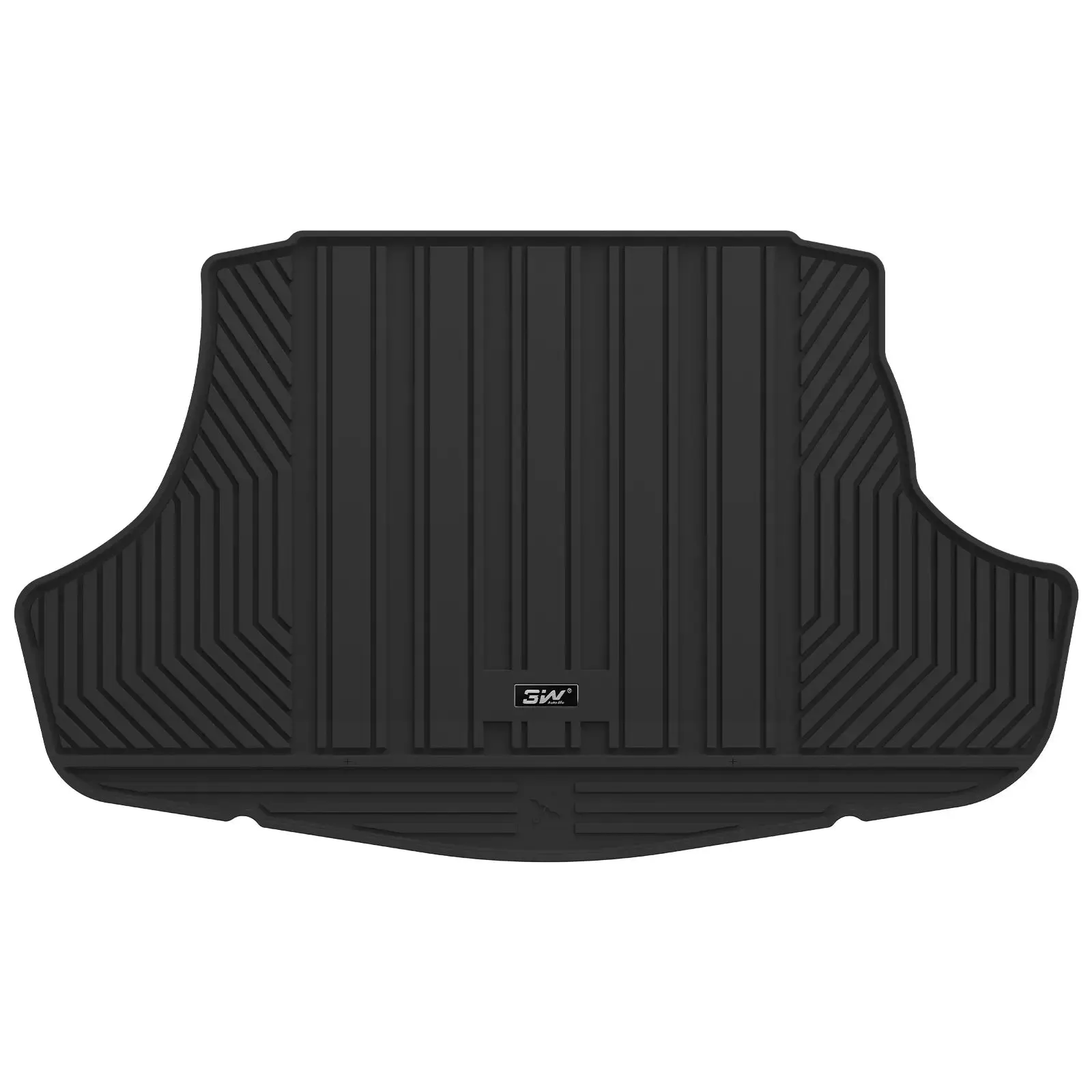 3W Toyota Camry 2018-2024 FWD (Not for Hybrid or AWD) Custom Floor Mats TPE Material & All-Weather Protection