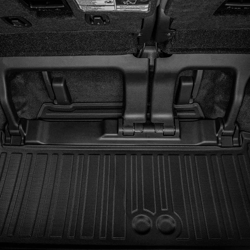 3W Toyota Sienna 8 Seat 2021-2023 Custom Floor Mats / Trunk Mat TPE Material & All-Weather Protection