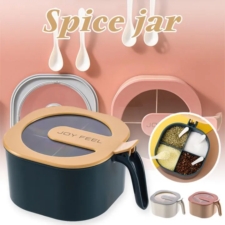 4 Partition Spice box