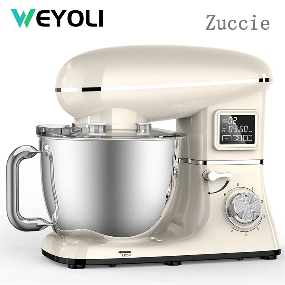 6.5L Mixer Planetary 6-speed Kitchen Stainless Steel Bowl Cake Mixer Machine