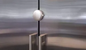 Adhesive Fridge Lock - Chrome