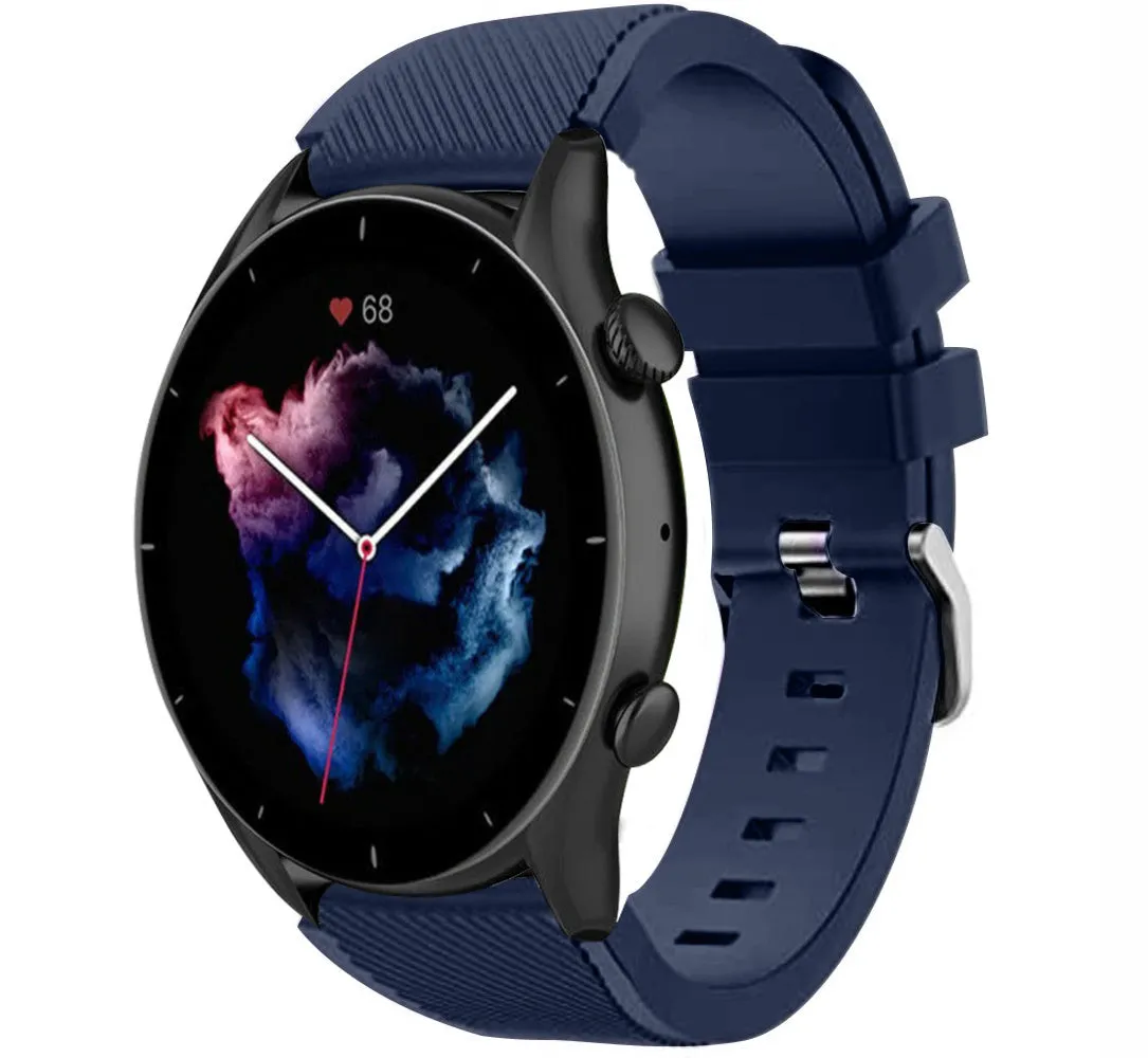 Amazfit GTR 3 (Pro) Silicone Strap (Dark Blue)