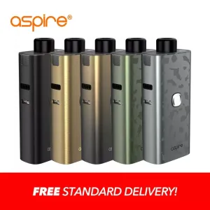 Aspire Cloudflask S Kit | 2ml | E Cigarette | Ecig | Vape Mod | Or 3-Mesh Coils