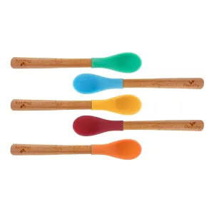 Avanchy - Assorted Infant Spoon 5pk  - W/Blue