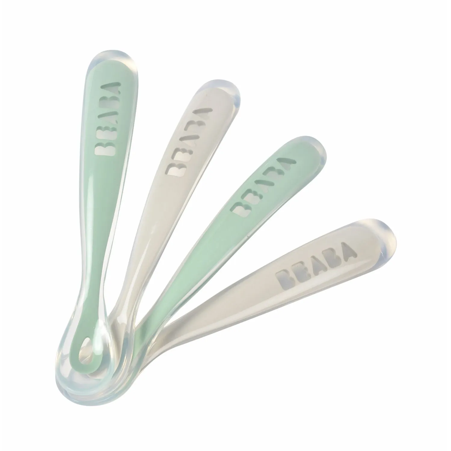 Beaba Silicone Baby Spoon Set