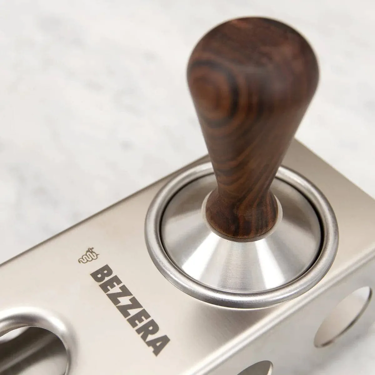 Premium Bezzera Tamping Station with Ergonomic Design for Barista Efficiency