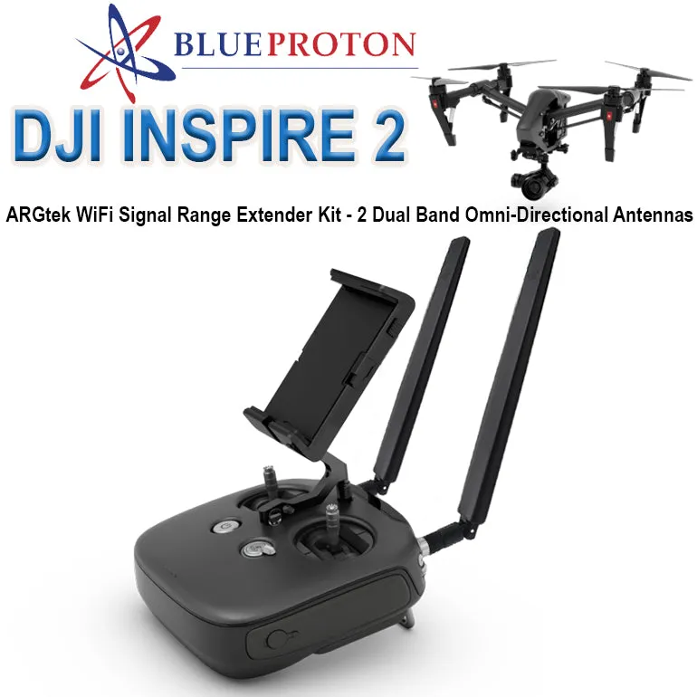 BlueProton ARGtek DJI Inspire 2 WiFi Signal Range Extender Kit (4 Antennas)