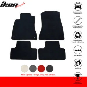 Car Floor Mat for 2006-2012 Lexus IS350 IS250 OEM Fitment Black Nylon