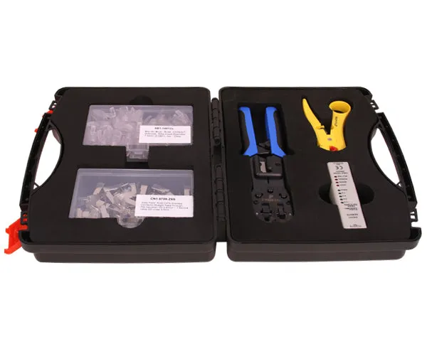 Cat6 Shielded Ethernet Data Network Termination Tool Kit