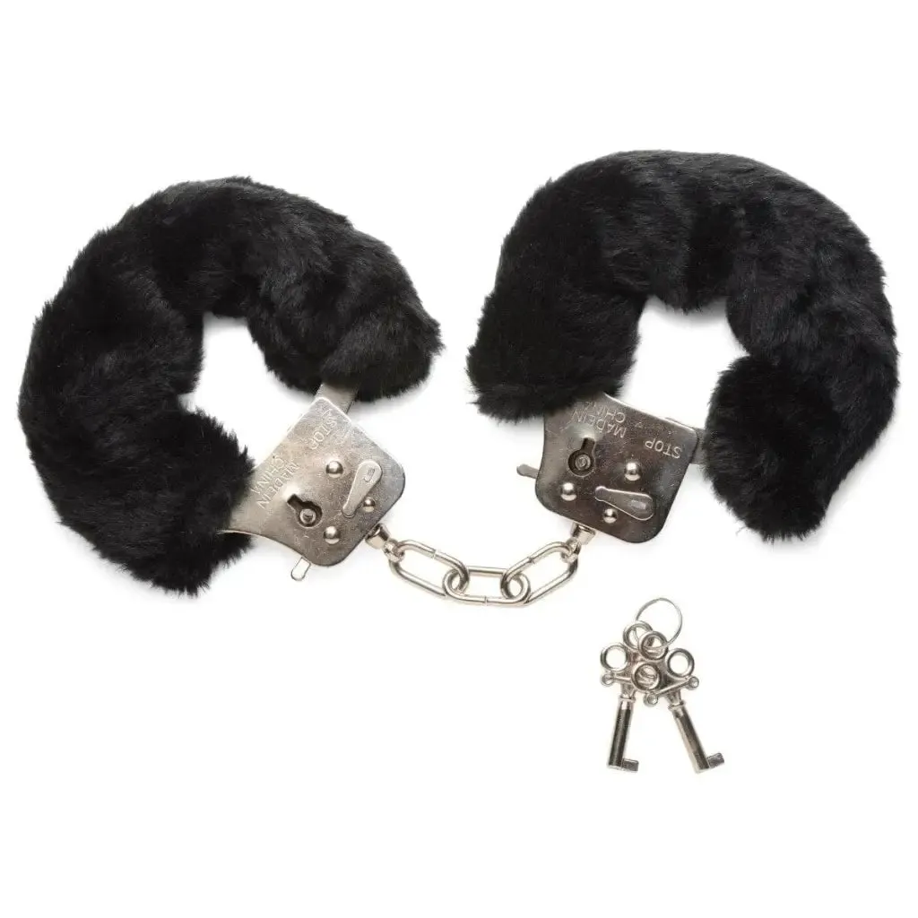 Caught In Candy Handcuffs - Black