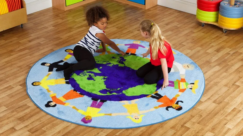 Children of the World™ - 2m Multi-Cultural Carpet