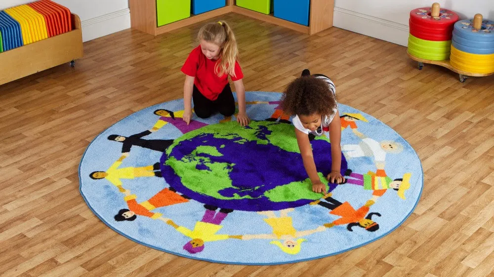 Children of the World™ - 2m Multi-Cultural Carpet