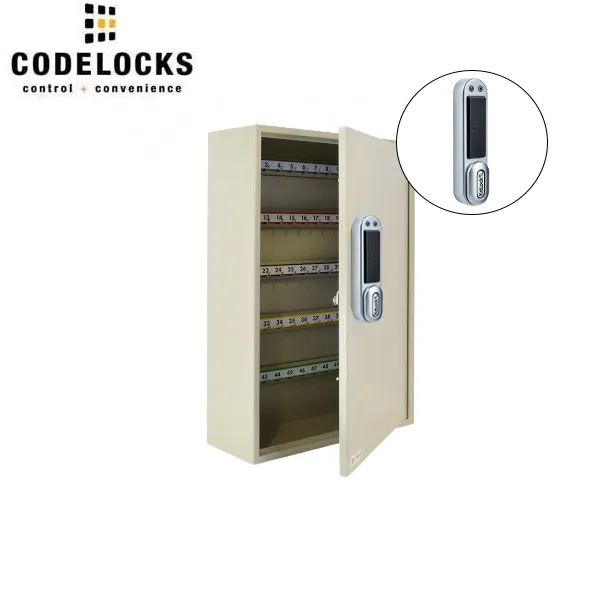 CodeLocks - Key Secure Hook Padlock Cabinet w/ KL1000 - RFID - Keyless Access - Private & Public Function - Master & User - Optional Storage