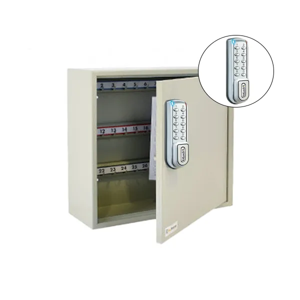 CodeLocks - Key Secure Hook Padlock Cabinet w/ KL1200 - IP54 - Heavy Duty - Keyless Access - Private & Public Function - Master & User - Optional Storage