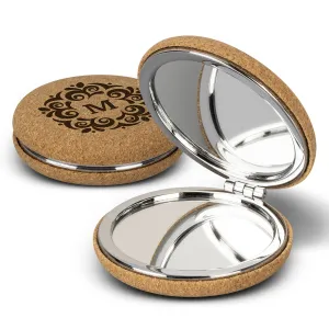 Cork Compact Mirror