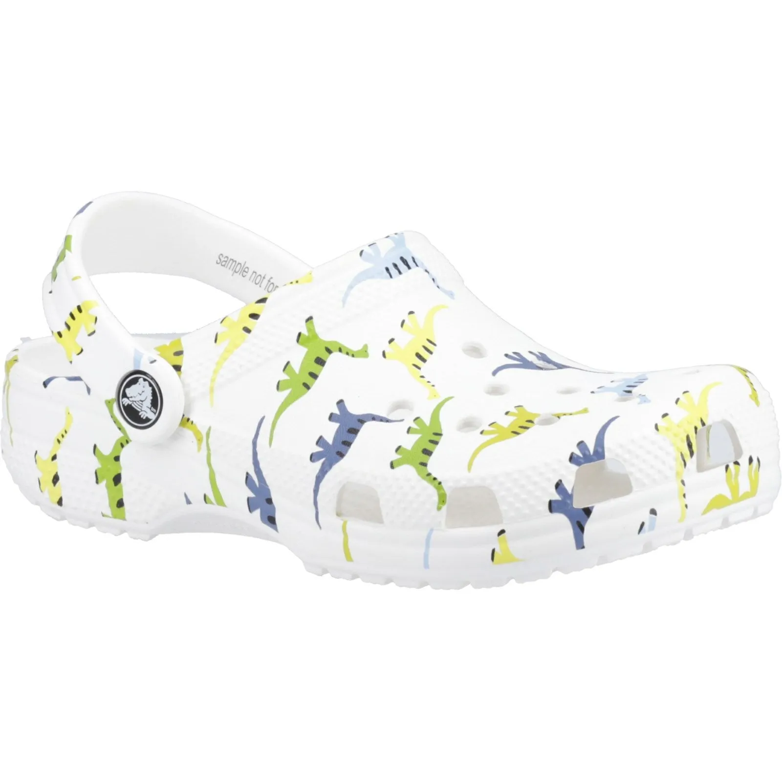 Crocs Classic Dinosaur Print Kids Clog