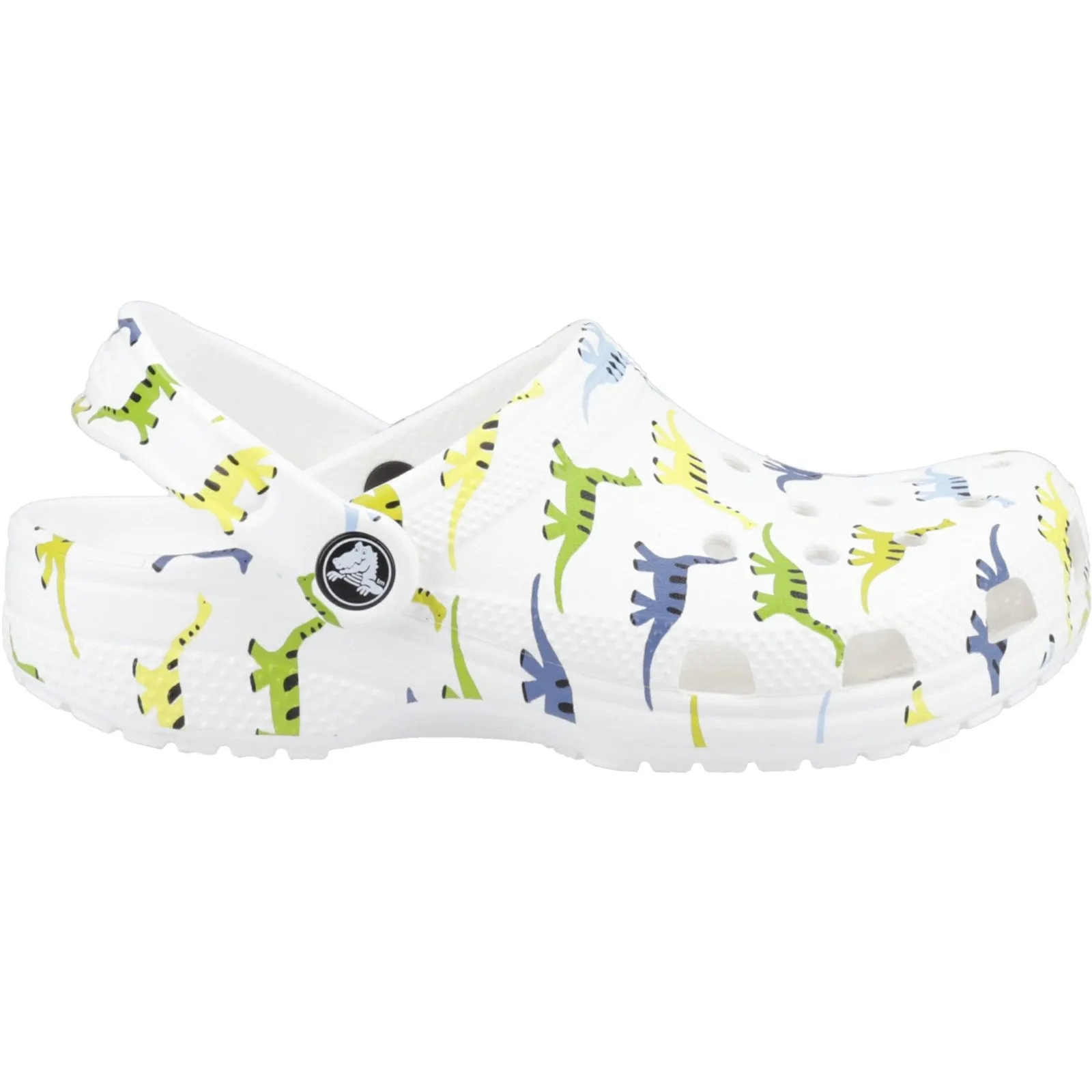 Crocs Classic Dinosaur Print Kids Clog