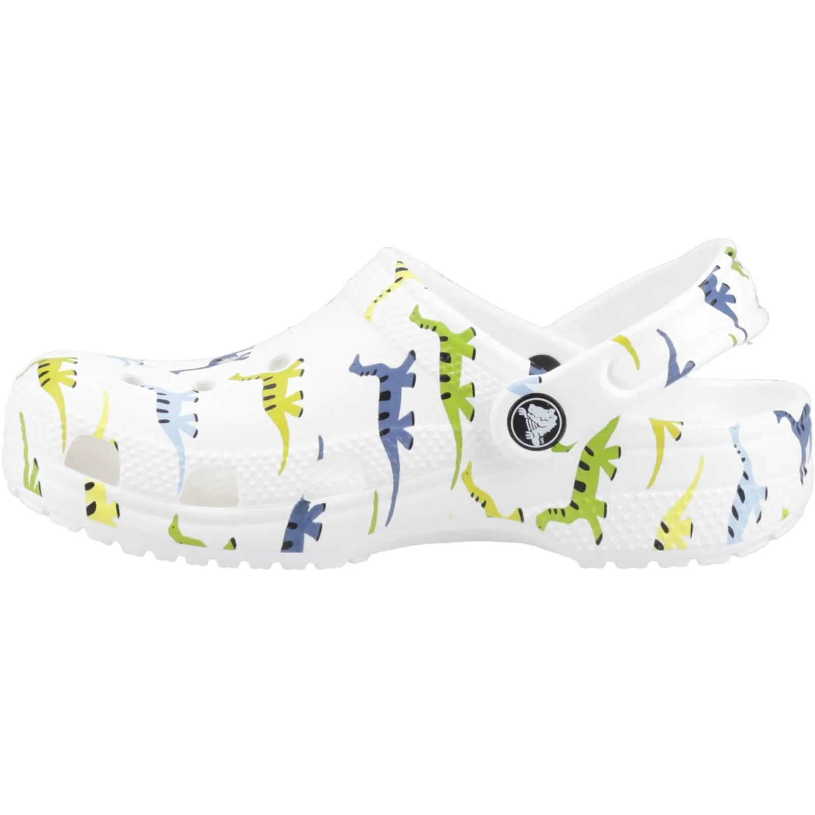 Crocs Classic Dinosaur Print Kids Clog