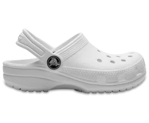 CROCS KID'S CLASSIC WHITE CLOG