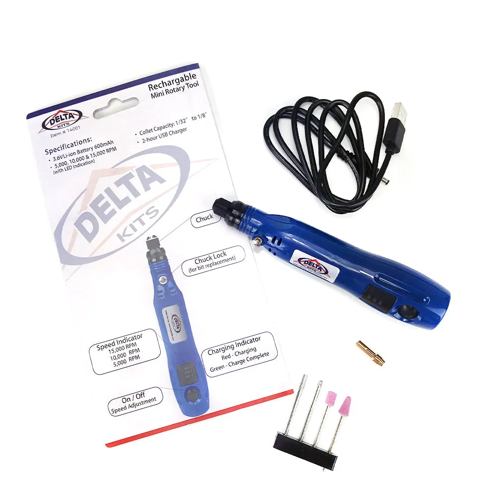 Deltakits B150 Bridge with Premium Pit and Polish and Elite UV LED Curing Light, Mini Rotary Tools for Windshield Repair Combo – Windshield Repair Kit