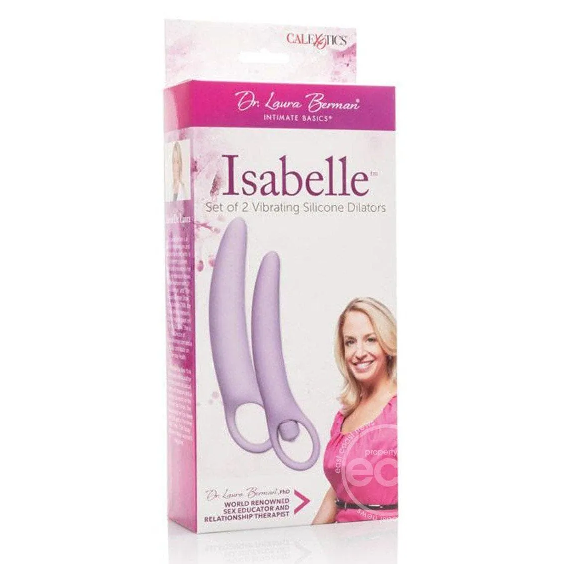 Dr. Laura Berman Isabelle Set of 2 Vibrating Silicone Kegel Exercise Dilators