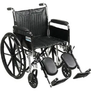 Drive SSP218DDA-ELR Wheelchair, 1 Each