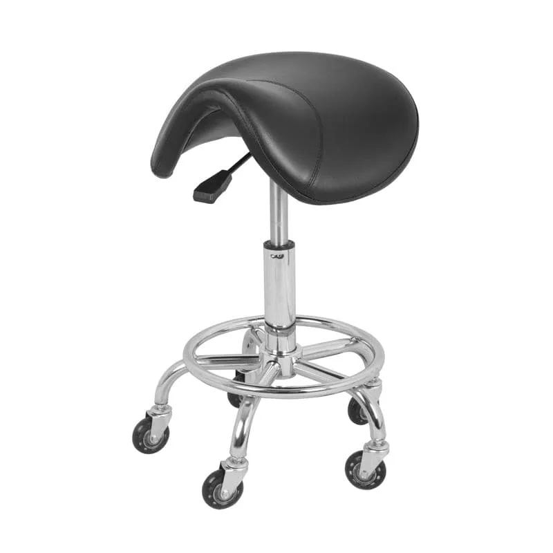 Ergonomic Saddle Style Grooming Stool