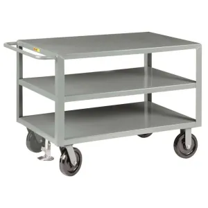 Extra-Heavy Duty Shelf Truck (3 Shelves, Floor Lock) - Enh. 2016 Model