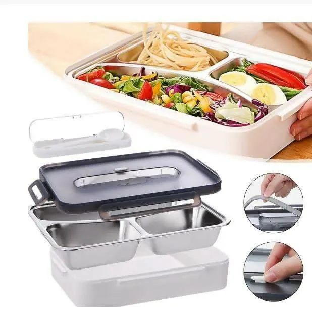 Fun Blast Gibo Stainless Steel Lunch Box