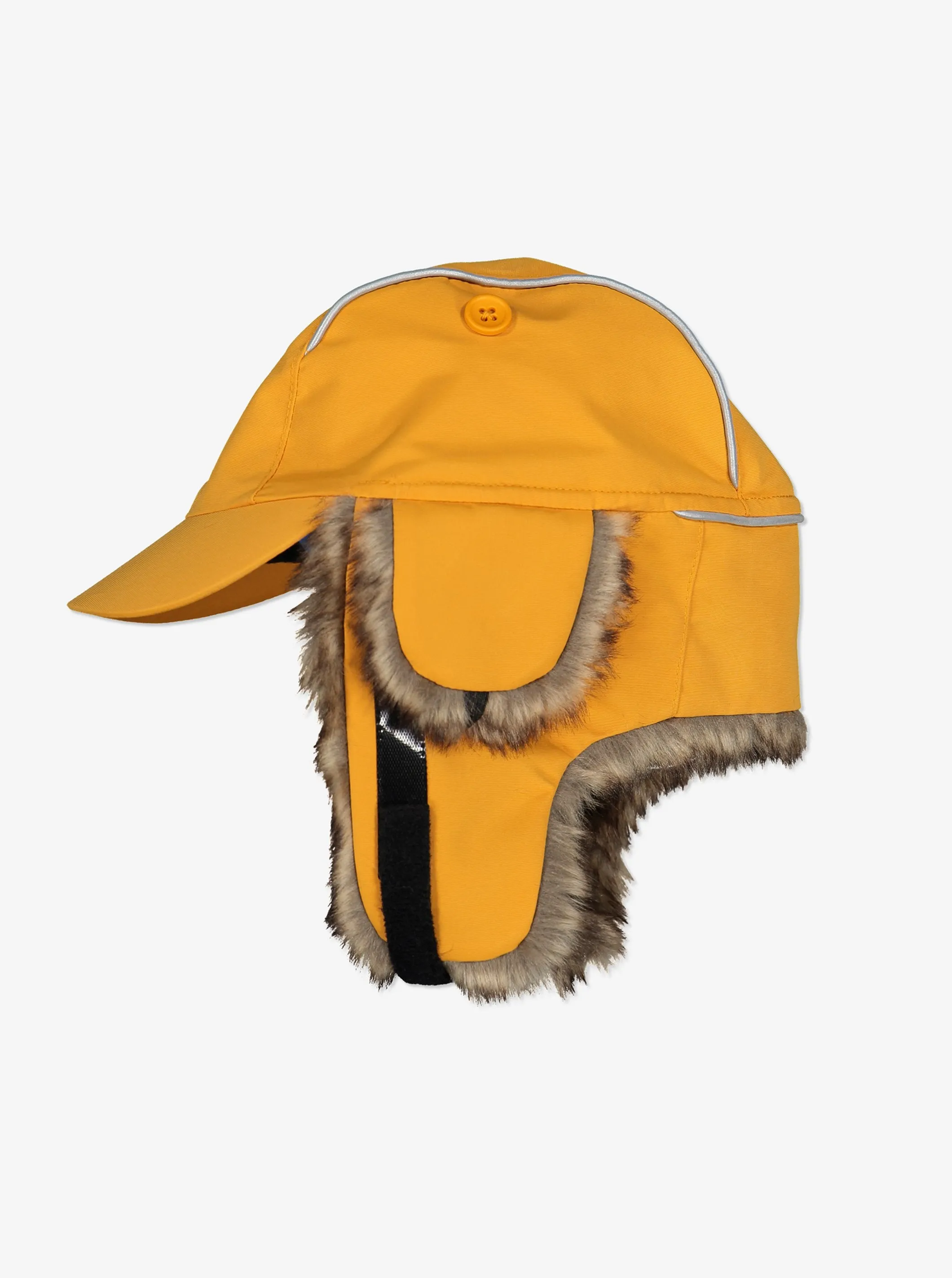 Fur Trim Kids Hat