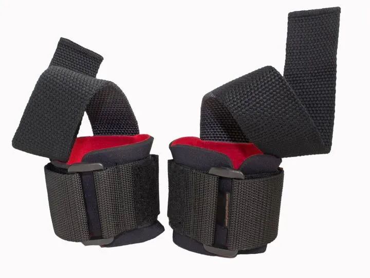 Grizzly Deluxe Wrist Lifting Straps w/ Wrist Wraps