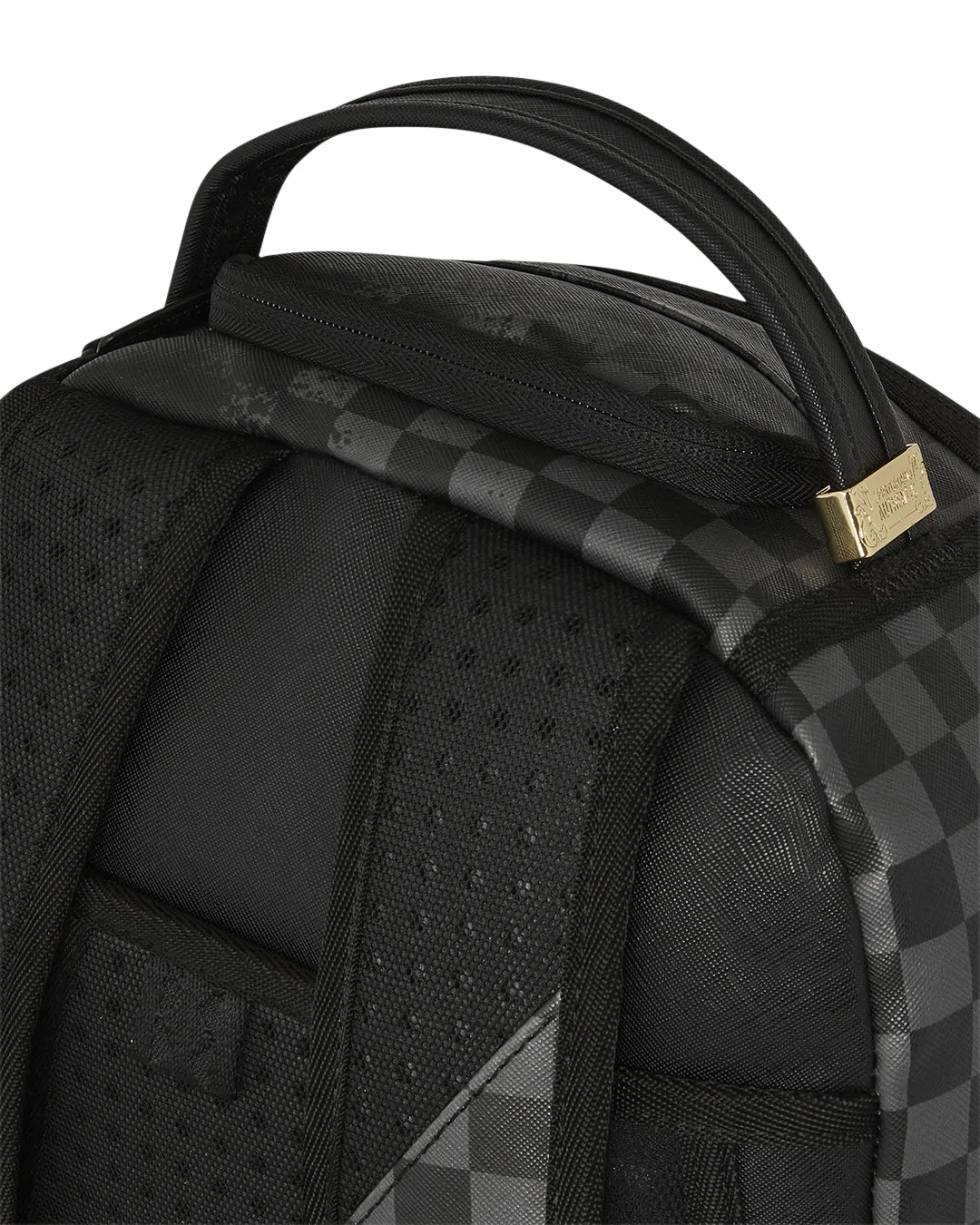 Half Spritz Black/grey Check Backpack