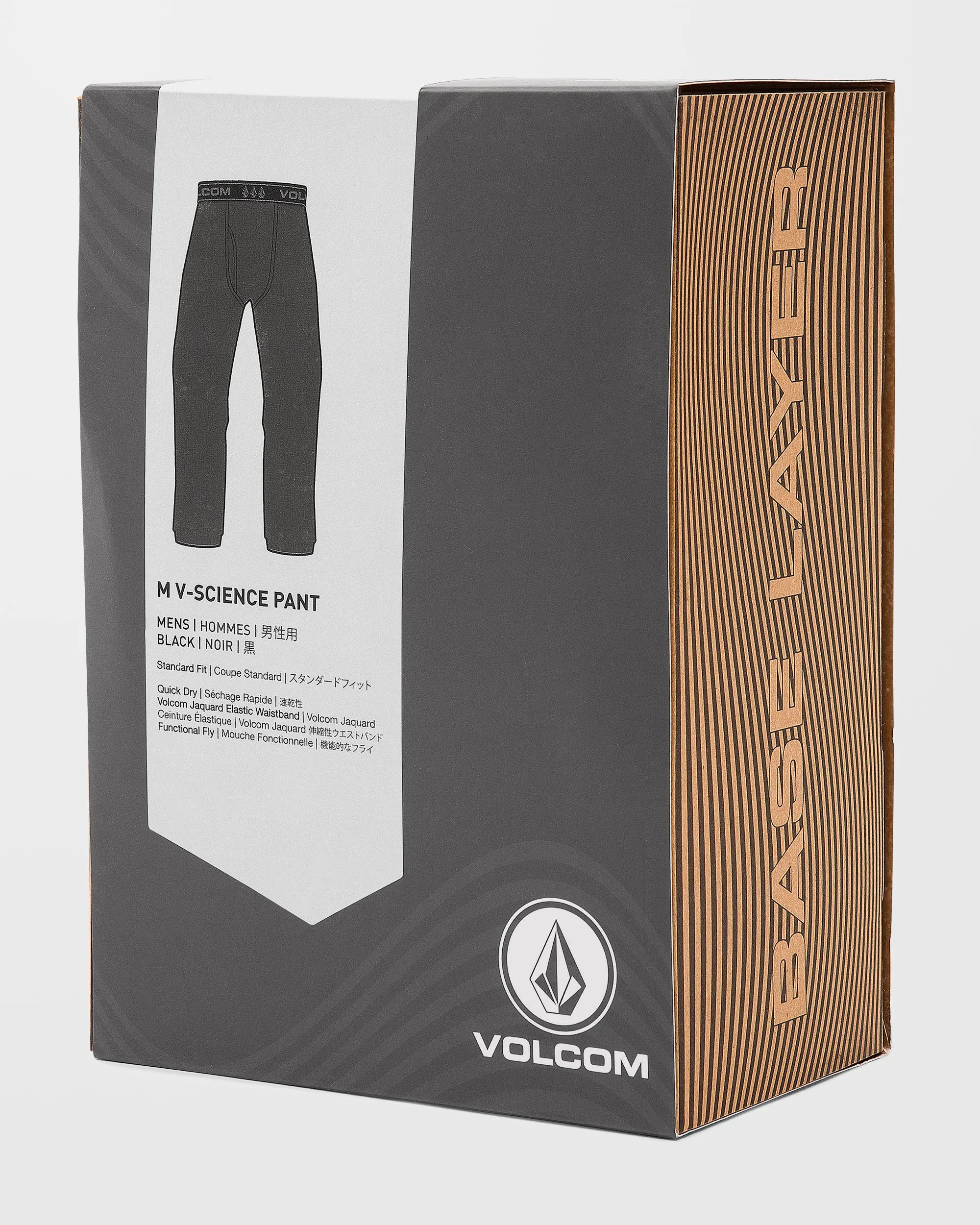 M V-Science Base Layer Trousers - Black