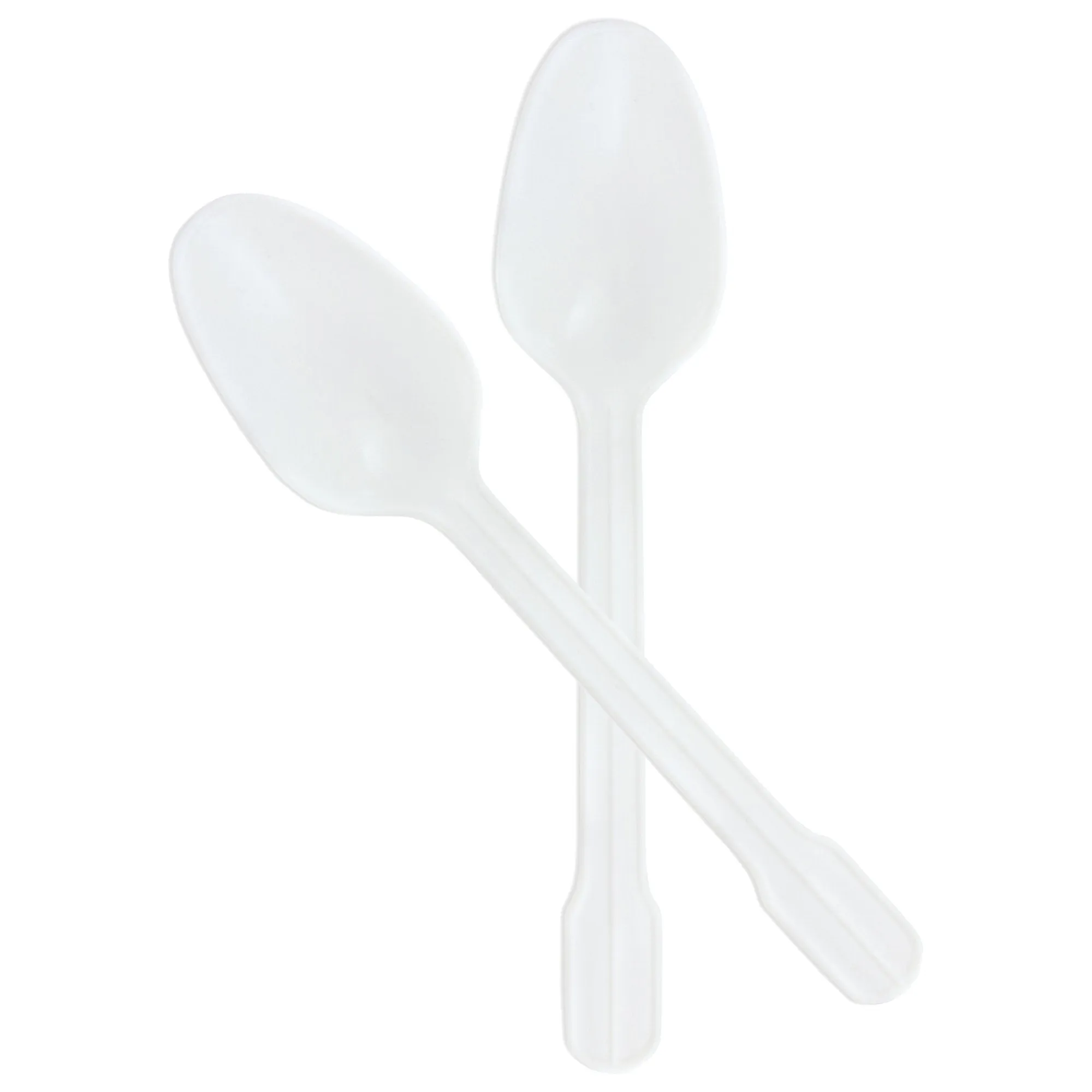 McKesson White Polypropylene Spoon, 5 Inch Long