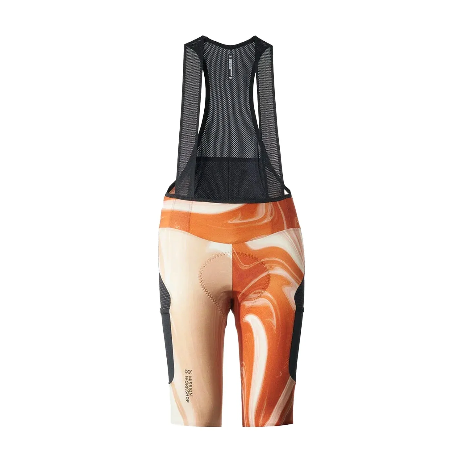 MISSION WORKSHOP Pro Bib Shorts Flow - Sand/Brown