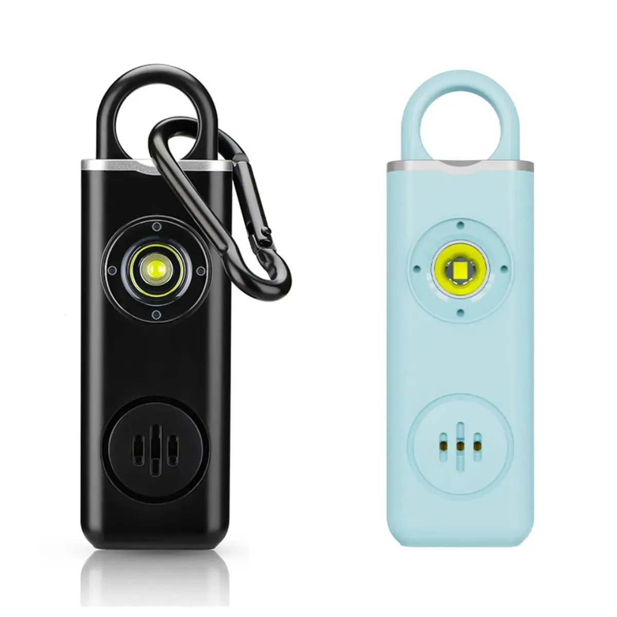 Pendant Personal Alarm   LED Emergency Light Self Defense Keychain