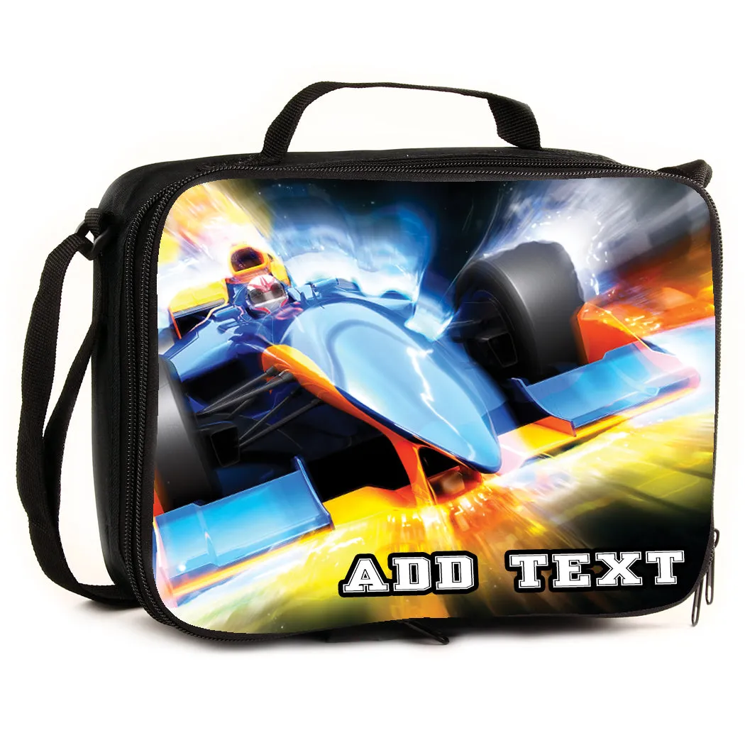 Personalized Full Color Backpacks / Lunch Bag / Duffel Bag - F1 Racing