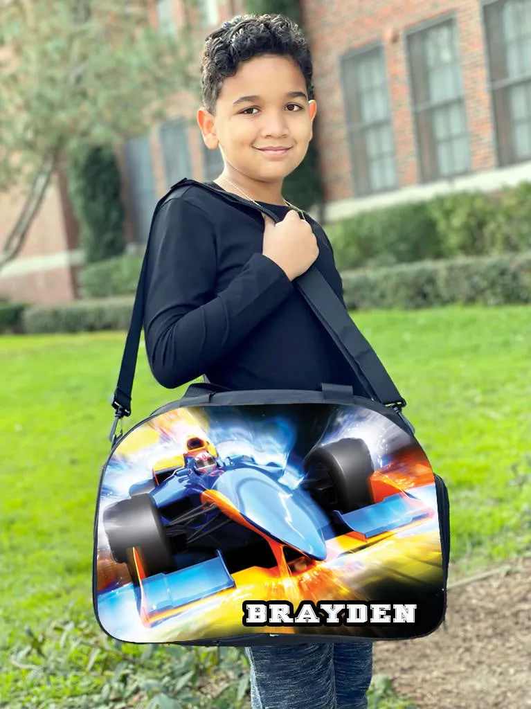 Personalized Full Color Backpacks / Lunch Bag / Duffel Bag - F1 Racing