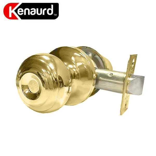 Premium Knob Set Lock - Passage - PB - Polish Brass