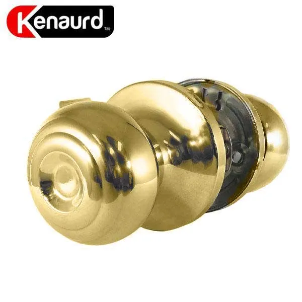 Premium Knob Set Lock - Passage - PB - Polish Brass