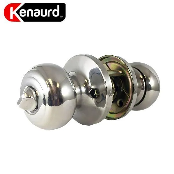 Premium Knob Set Lock - Privacy - BC - Bright Chrome