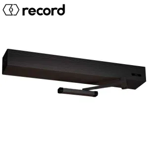 Record - HA8-LP - Low Profile Swing Door Operator - PULL Arm - Right Hand - Black (39" to 51") For Single Doors