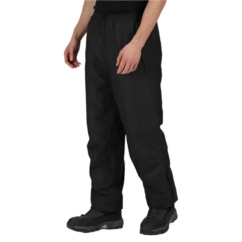 Regatta Wetherby Mens Insulated Breathable Waterproof Overtrouser - Black