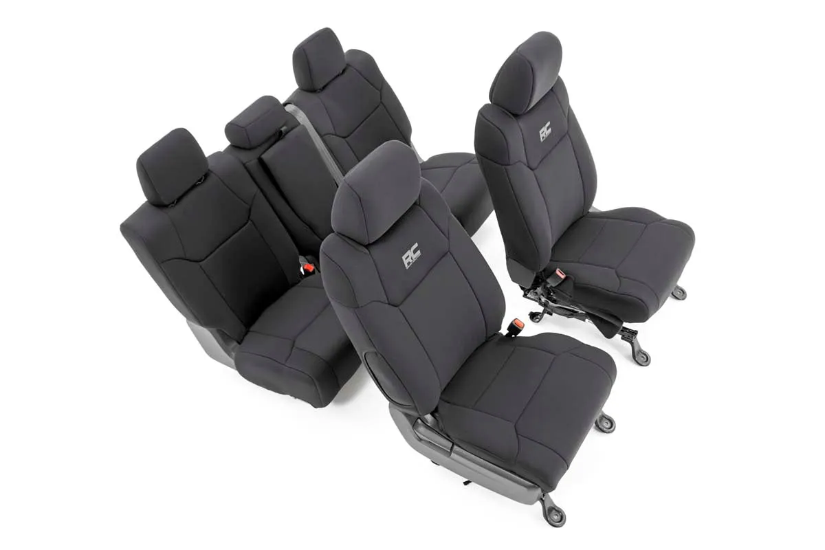 Seat Covers | FR w/ Console Cover and Rear | Toyota Tundra | 2014-2021