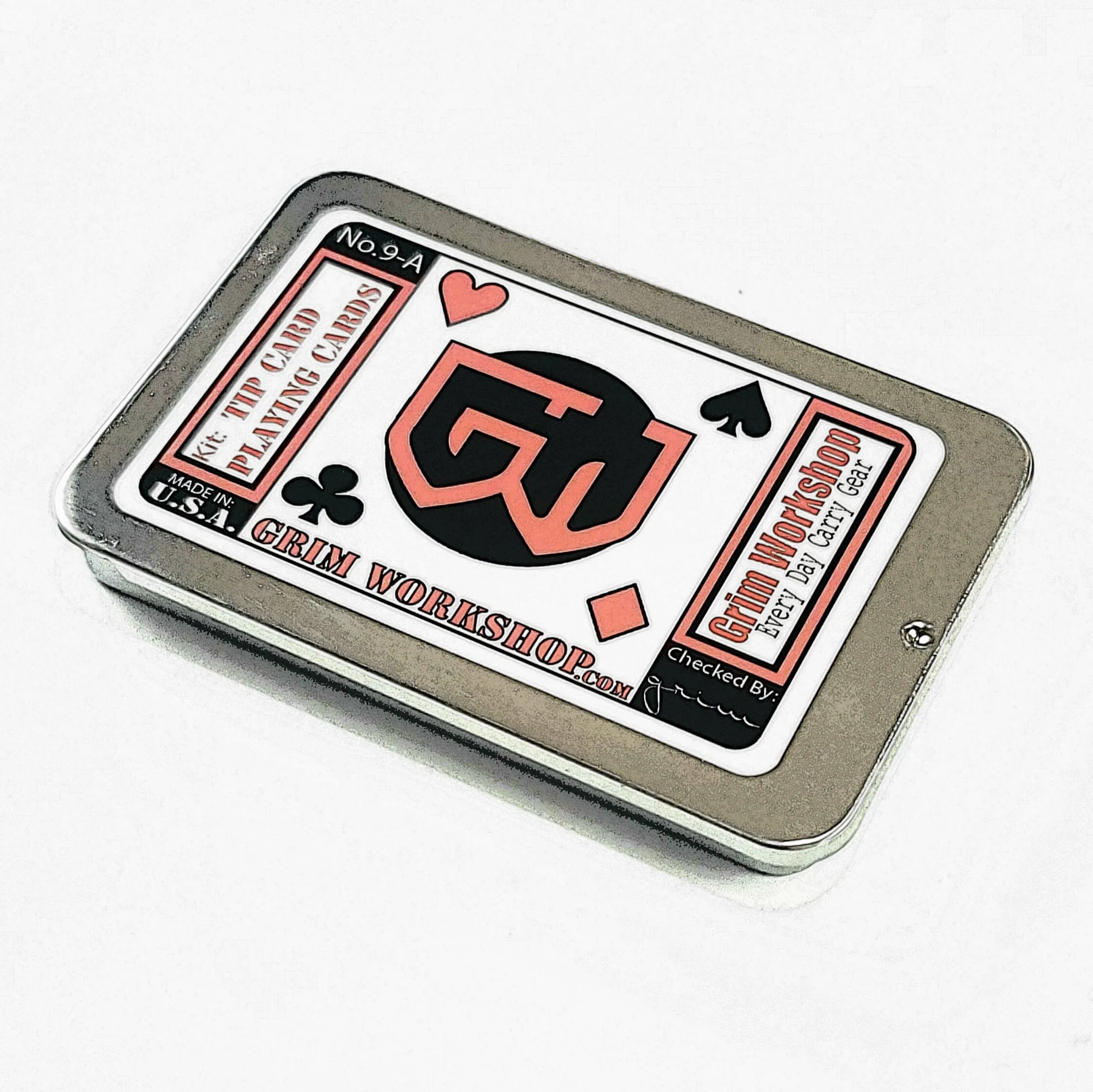 Slim Steel Pocket Tin