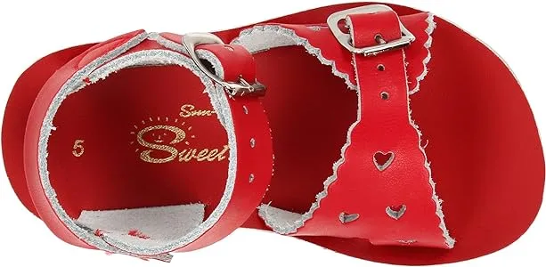 Sun-San Sweetheart Infant Sandals | Red Size 8 Infant